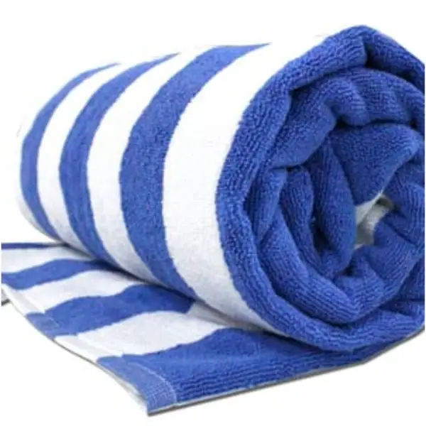 Seasons ® Pool Towels -  Hotel Grade Cotton Pool Towel, Perfect for Hotel, Spa Hot Tub, and Bath, 36 x 72 in, Blue - Image 3