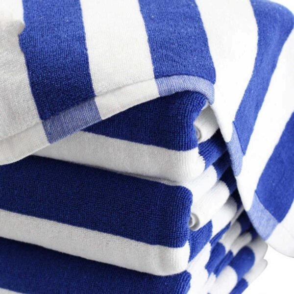 Seasons ® Pool Towels -  Hotel Grade Cotton Pool Towel, Perfect for Hotel, Spa Hot Tub, and Bath, 36 x 72 in, Blue - Image 6