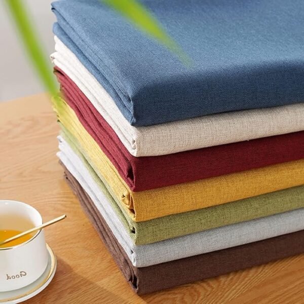 Seasons Cotton Plain Round Tablecloth - Image 8