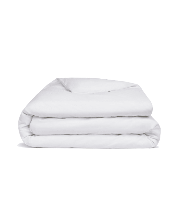Seasons Hotel Grade Premium Duvet Cover - Plain White - Image 3